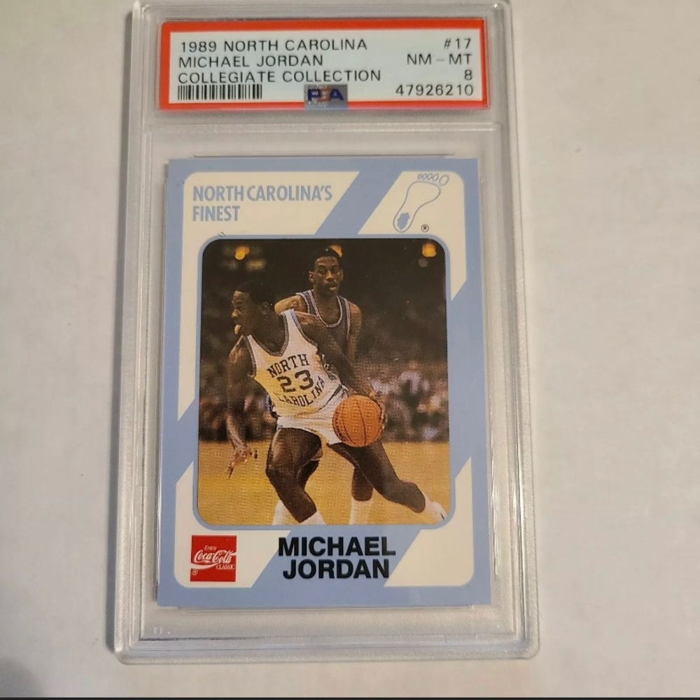 1989 North Carolina Rookie Michael JORDAN Coke
